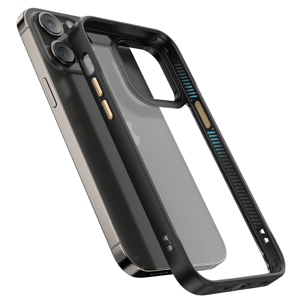 Pro iPhone 14 Pro PC TPU průhledné pouzdro na telefon Zadní kryt proti pádu s kovovými tlačítky Pro iPhone 14 Pro PC TPU průhledné pouzdro na telefon Zadní kryt proti pádu s kovovými tlačítky